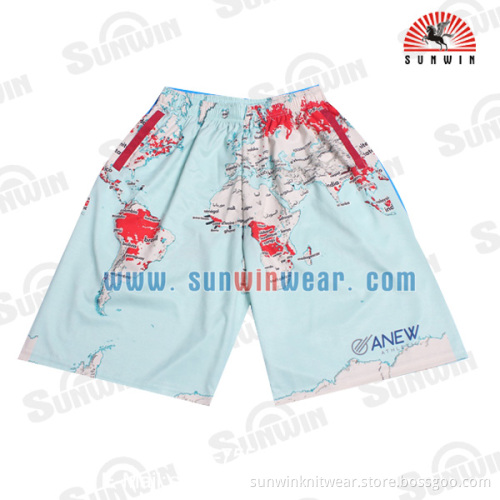 Adult polyester rugby shorts for American rugby league